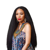 Empress Straight is the ideal blend of coarseness for your weave hairstyle